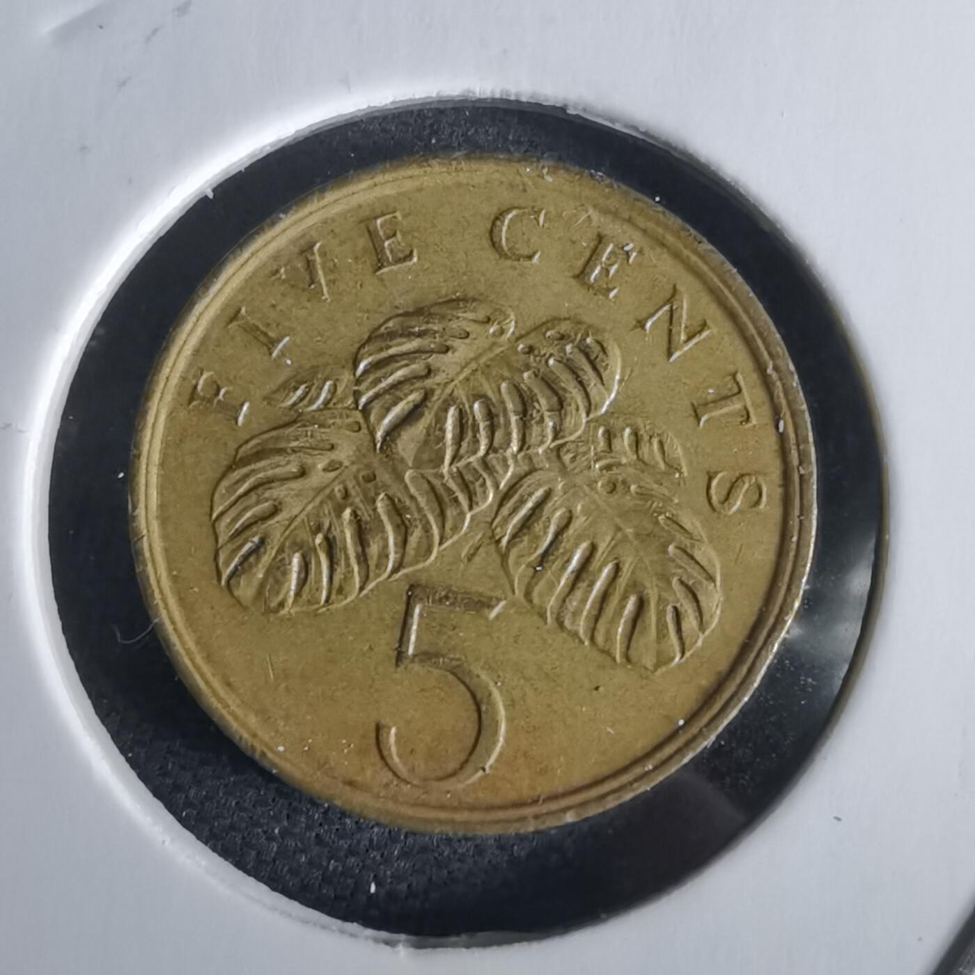 沼泽如烟--第1028场 新加坡1985年五分