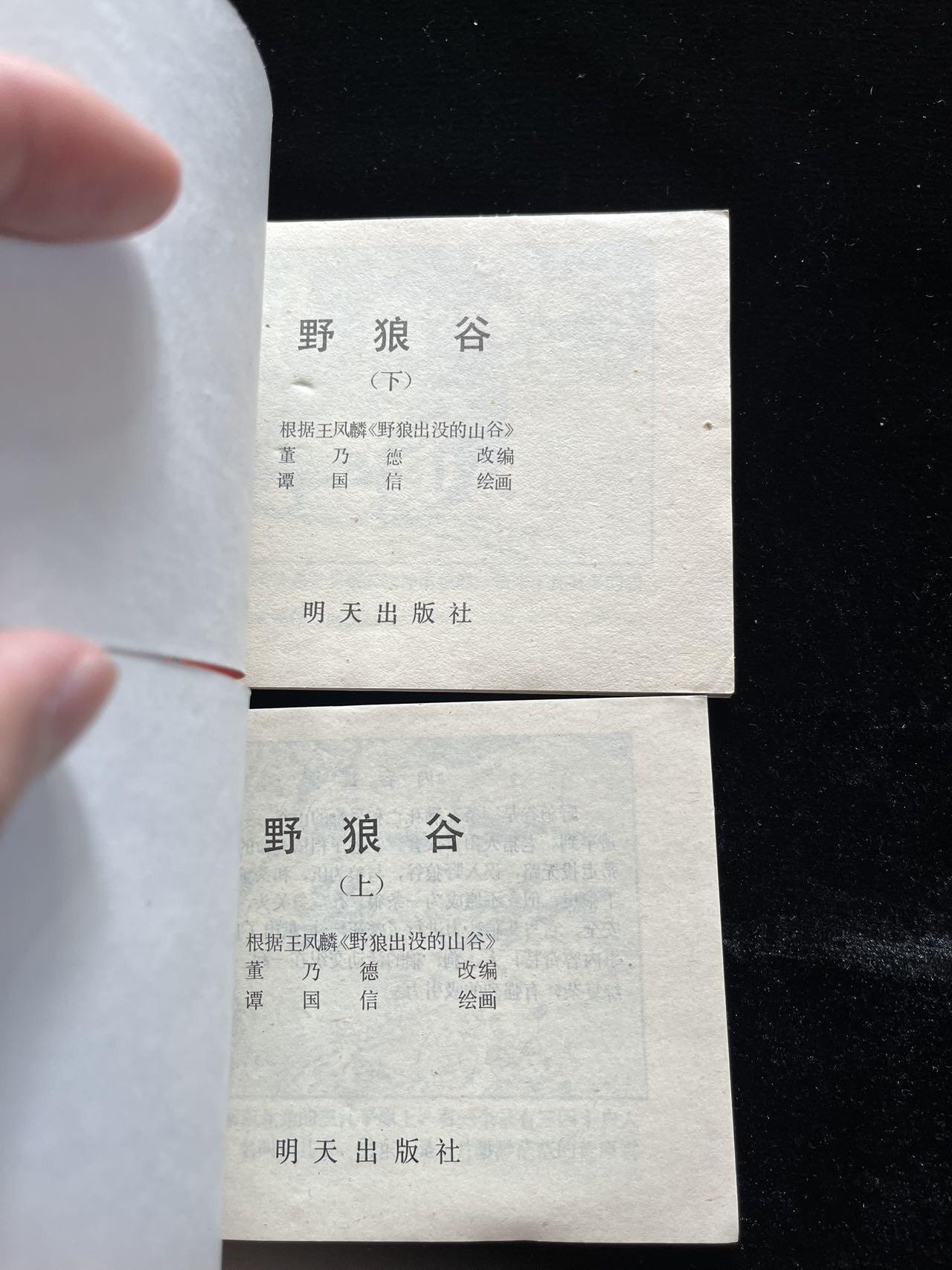 野狼谷（上下册）