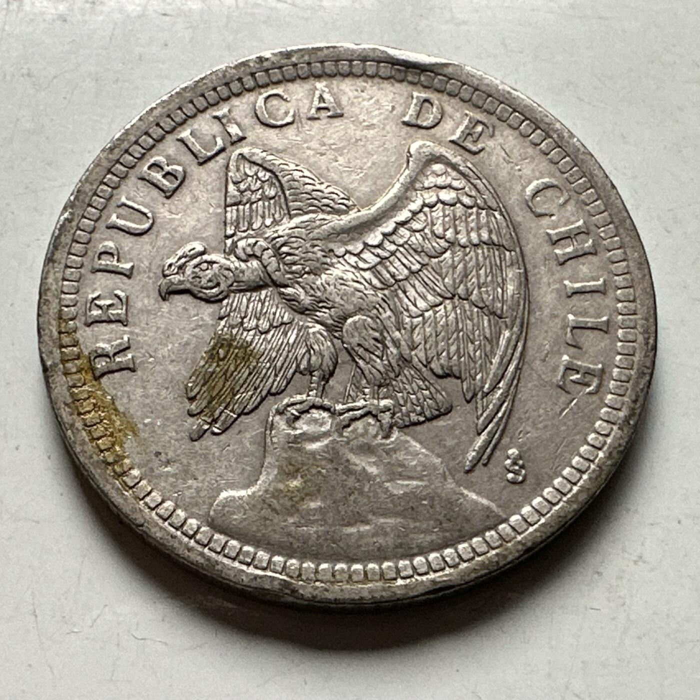 🌹外币初藏🌹🐯2026年第30场   每周二四六晚8️⃣点 接代拍 智利1933年一比索