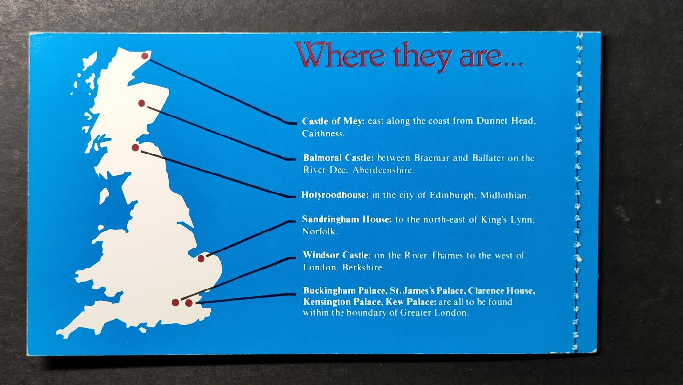 ↓君缘收藏764期☞钱币邮品↓无佣金、可寄存、满30元包邮  英属直布罗陀邮票，1978年伊丽莎白二世女王加冕25周年:王室城堡邮票小本票