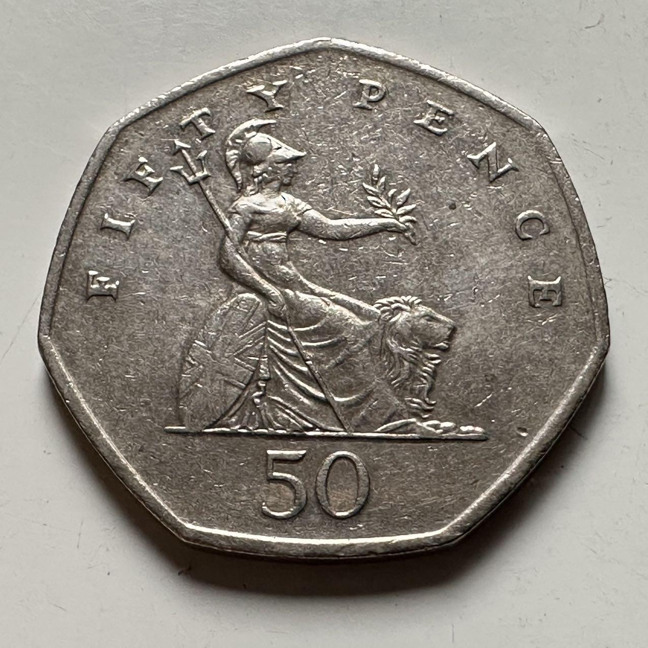 🌹外币初藏🌹🐯2026年第31场   每周二四六晚8️⃣点 接代拍 英国1997年50便士