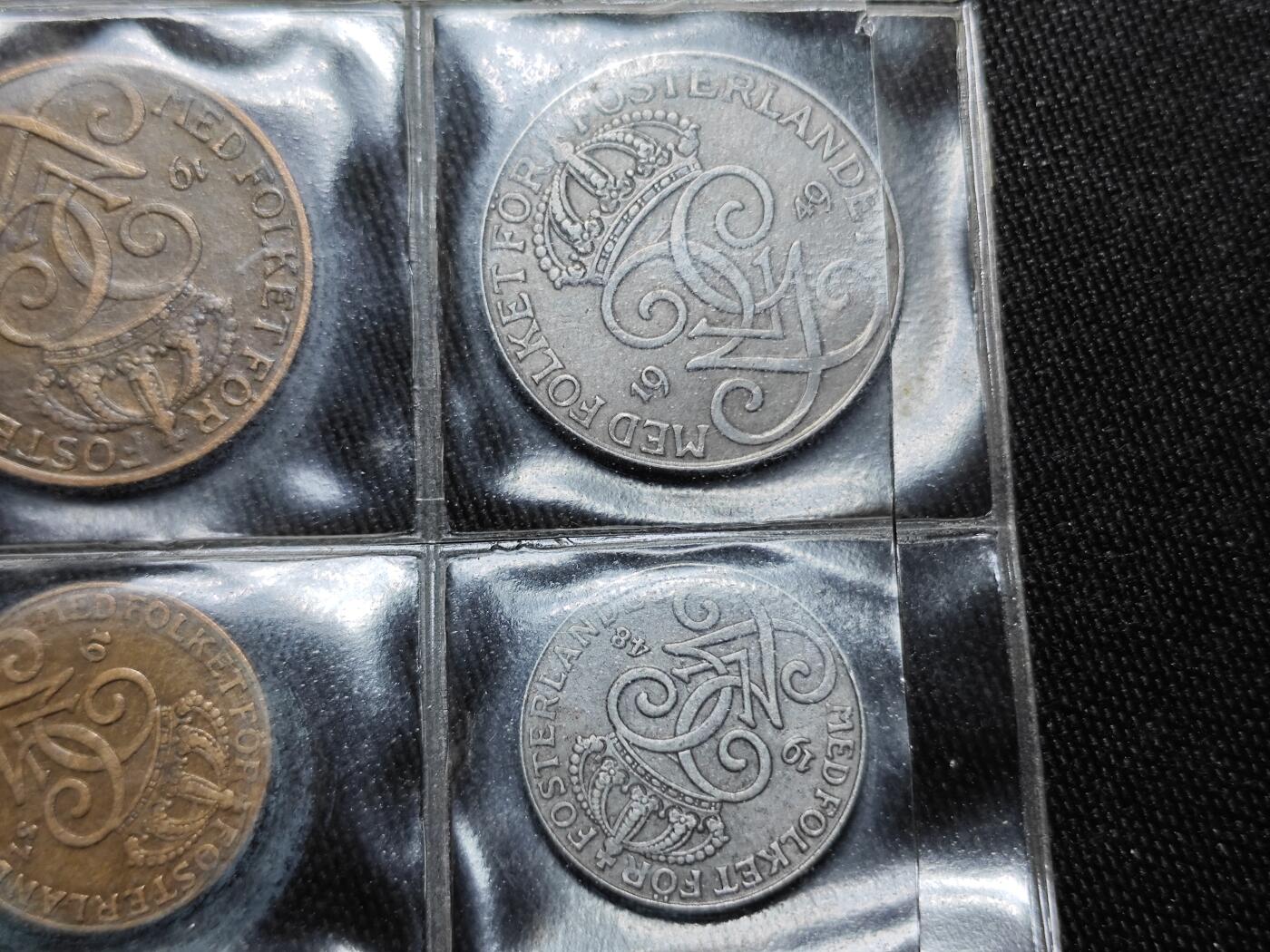 KK钱币收藏小铺   套币专场 2月预留时间 周末发货  瑞典大小面值小套 共8枚