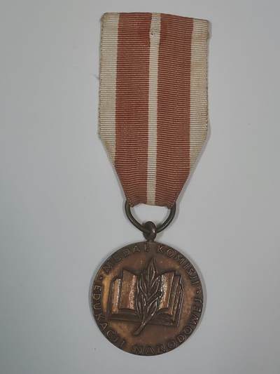 韵星假日军品类拍卖第47期 -- Rimey Holidays Militaria Auction 47 - 波兰人民共和国铜级国家教育功绩奖章