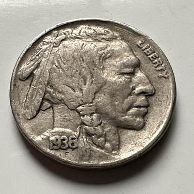 🌹外币初藏🌹🐯2026年第30场   每周二四六晚8️⃣点 接代拍 - 美国1936年牦牛5美分