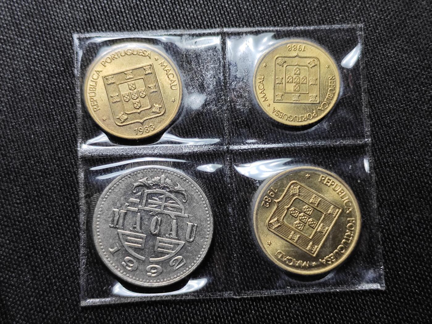 KK钱币收藏小铺   套币专场 2月预留时间 周末发货  澳门福禄寿 好品