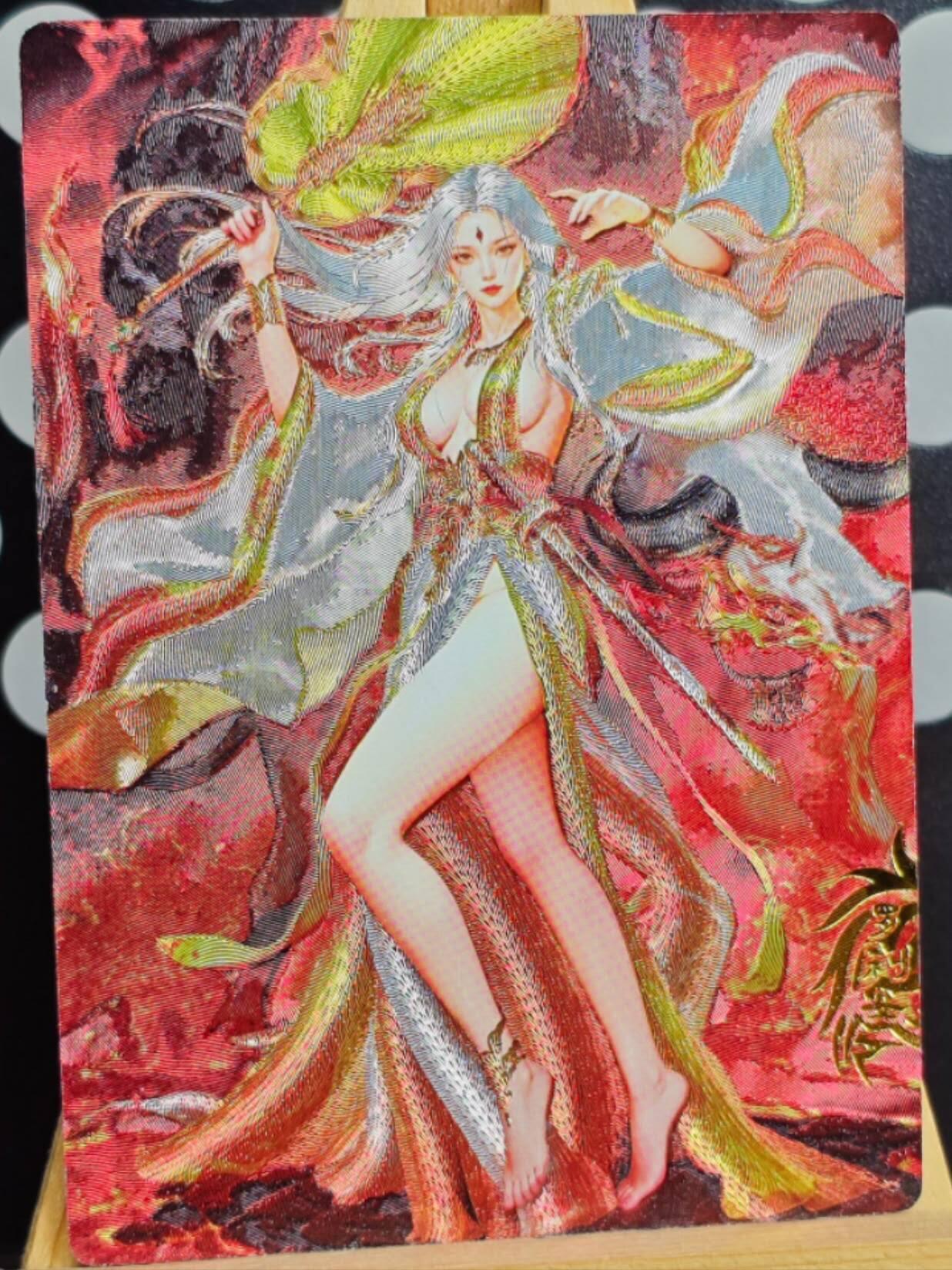 龙虎卡牌-七九场（满200元包邮，无佣金，每周六结拍，欢迎送拍） 粗闪卡 奇点 玄灵谱 罗刹女铁扇公主 