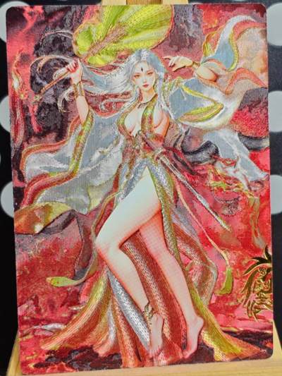 龙虎卡牌-七九场（满200元包邮，无佣金，每周六结拍，欢迎送拍） - 粗闪卡 奇点 玄灵谱 罗刹女铁扇公主 