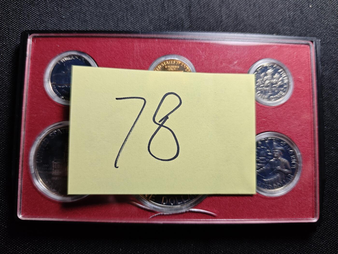 KK钱币收藏小铺   套币专场 2月预留时间 周末发货  1976美国建国200周年大小面值精制套币 含艾克大一元精制