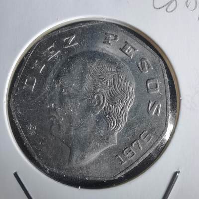 沼泽如烟--第1028场 - 墨西哥1976年10比索