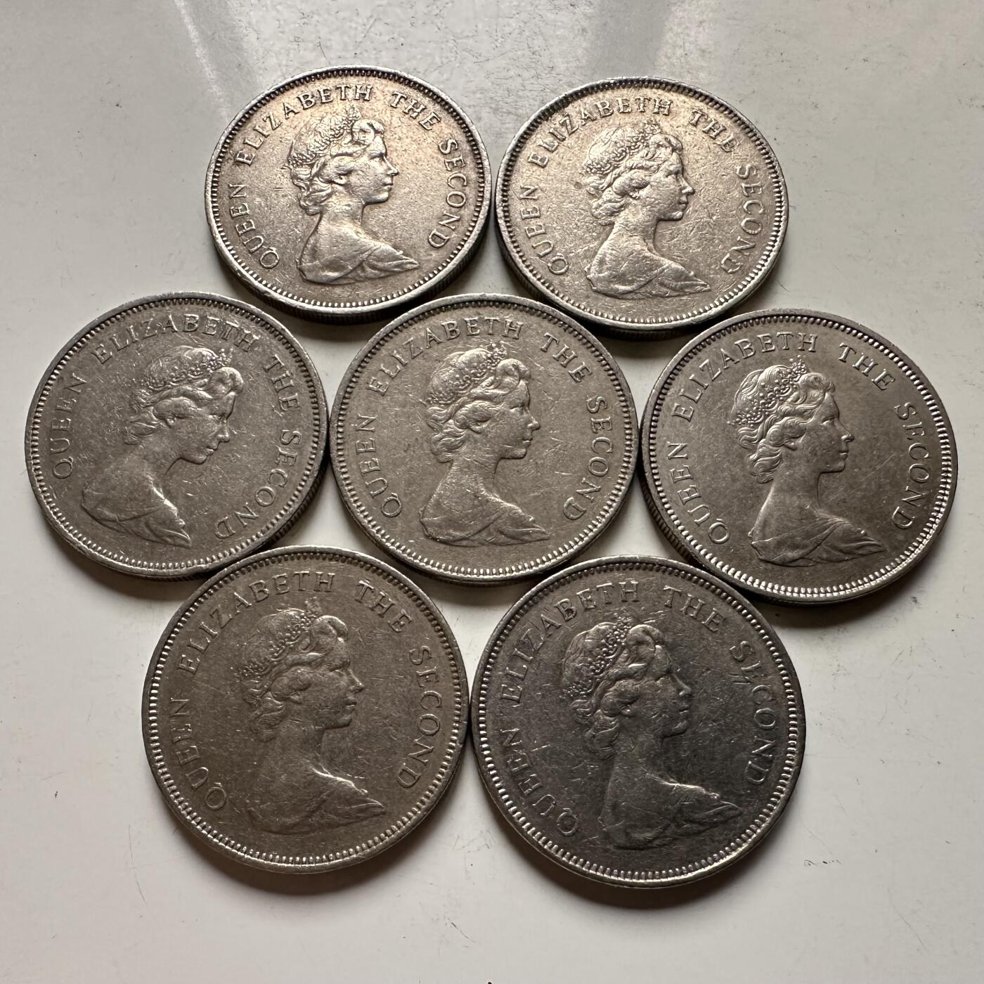 🌹外币初藏🌹🐯2026年第31场   每周二四六晚8️⃣点 接代拍 香港青年版¥1 七枚