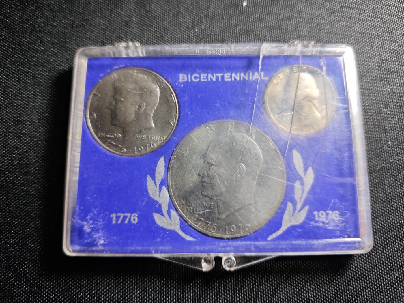 KK钱币收藏小铺   套币专场 2月预留时间 周末发货  美国建国200周年纪念套币