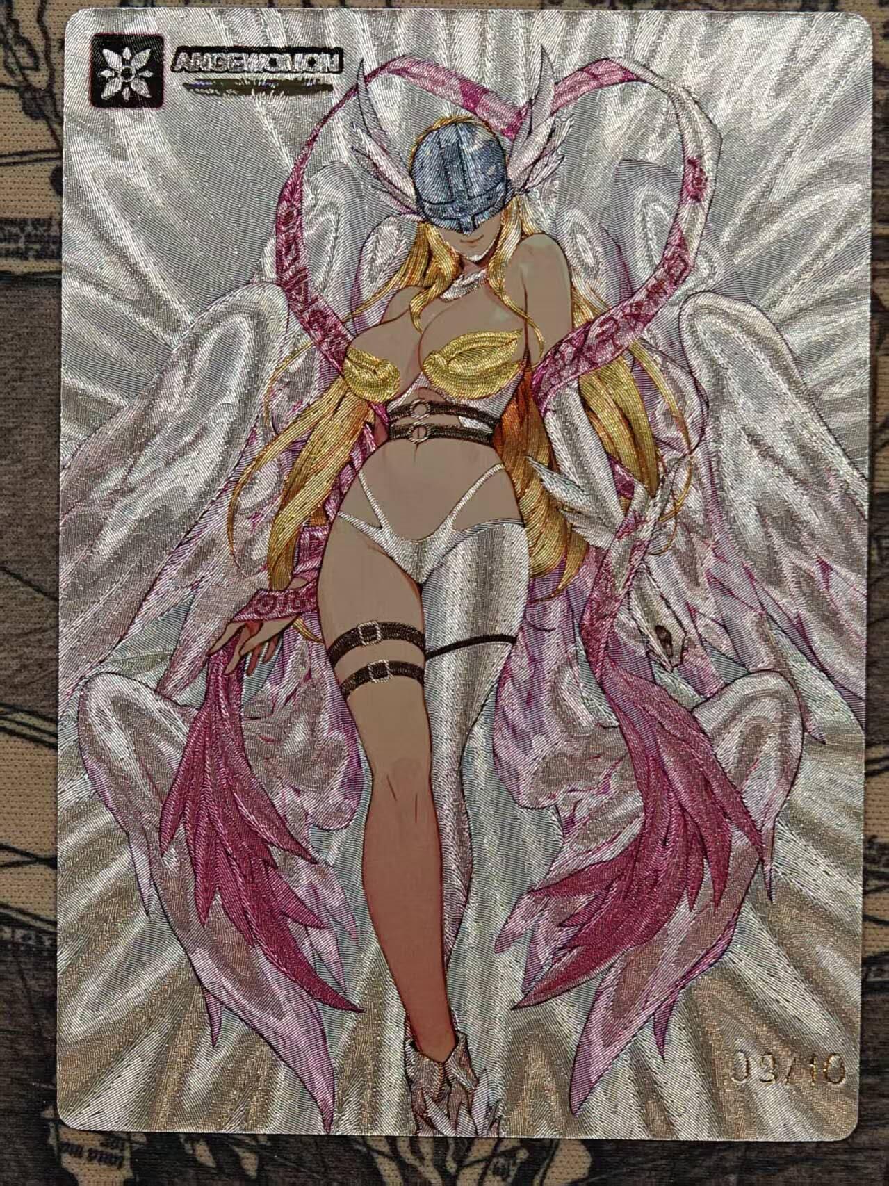 龙虎卡牌-七九场（满200元包邮，无佣金，每周六结拍，欢迎送拍） 粗闪卡 奇点 天女兽