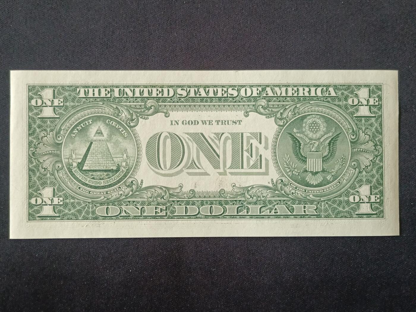 【游宝拍卖】丙午马年第14期 美国-1美元【SERIES-2013 永恒号 全新UNC】