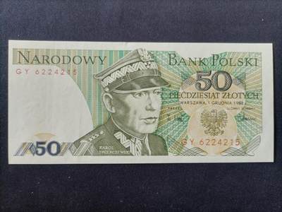 【游宝拍卖】丙午马年第14期 - 波兰-50兹罗提【1988年 近新AU 轻折】