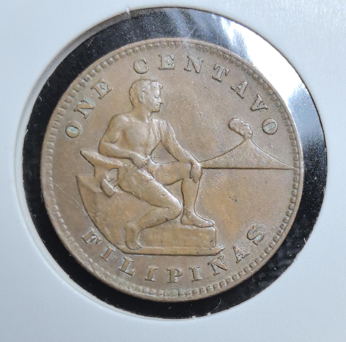 外国优质老铜币银币苏联纪念章，每周六晚九点倒数截拍，满百包邮可寄存，持续收拍 美属菲律宾1944年1 分铜币，属二战时期美国托管货币，正面为菲律宾青年坐像，背面是美属菲律宾国徽，见证美菲殖民历史，是东南亚殖民钱币收藏的入门佳品。