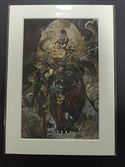 天玑星卡拍第179期《3.19周四截拍》持续收拍收评中 满赠卡需备注 - 【亲签卡】玉玉卿 亲签复制画 一张