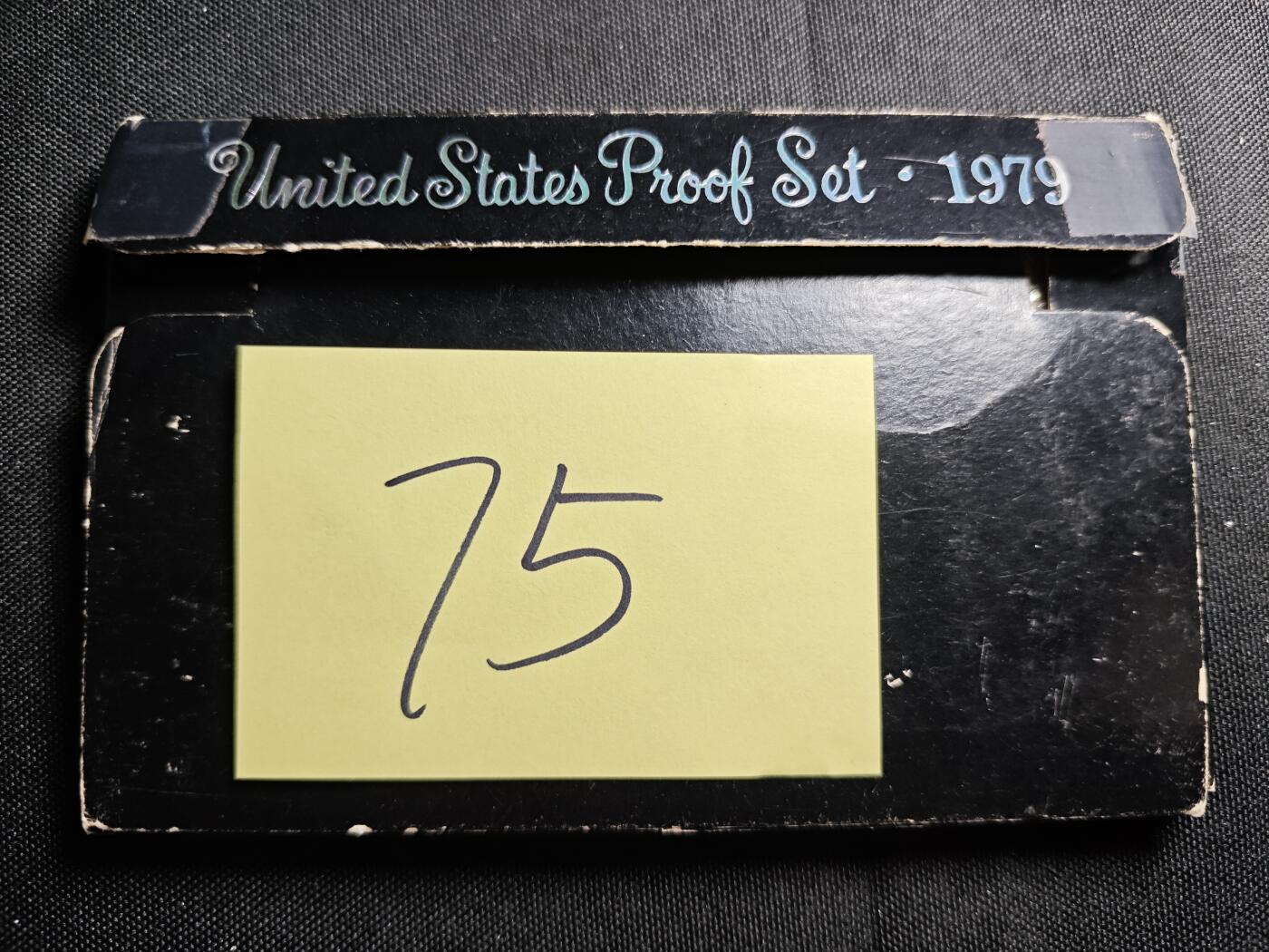 KK钱币收藏小铺   套币专场 2月预留时间 周末发货  1979美国大小面值清年 含苏珊一元精制