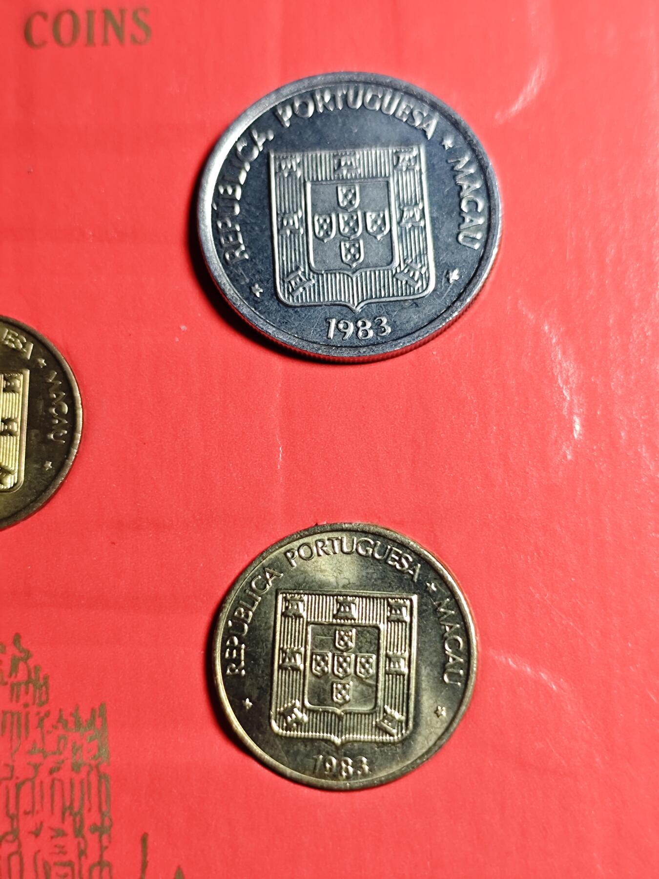 KK钱币收藏小铺   套币专场 2月预留时间 周末发货  澳门福禄寿双鱼套币