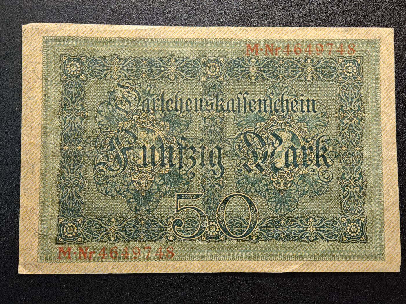 【德藏】世界币章拍卖第168期（拍品征集中~欢迎藏友联系） 德国紧急时期明斯特地区等纸币27张 及 德国50马克纸币 大票幅