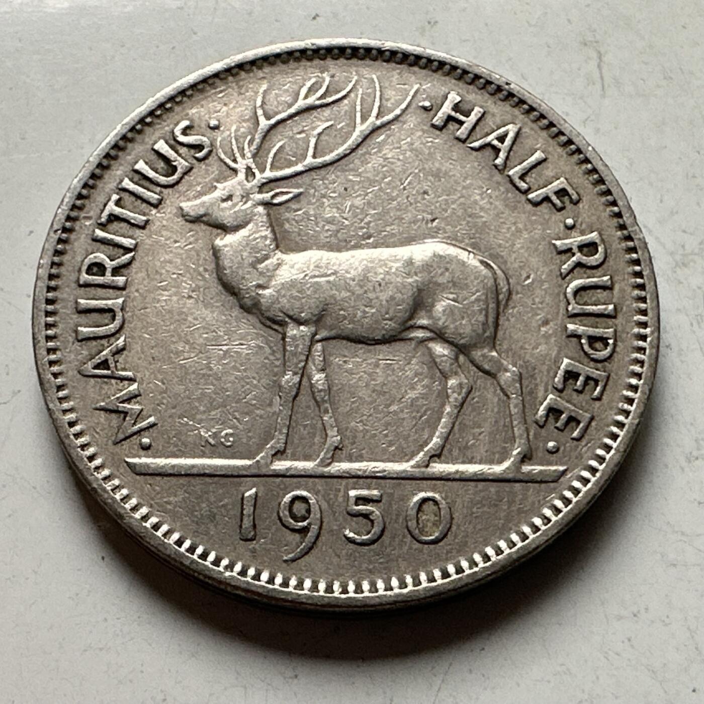 🌹外币初藏🌹🐯2026年第30场   每周二四六晚8️⃣点 接代拍 英属塞浦路斯1950年1/2卢比