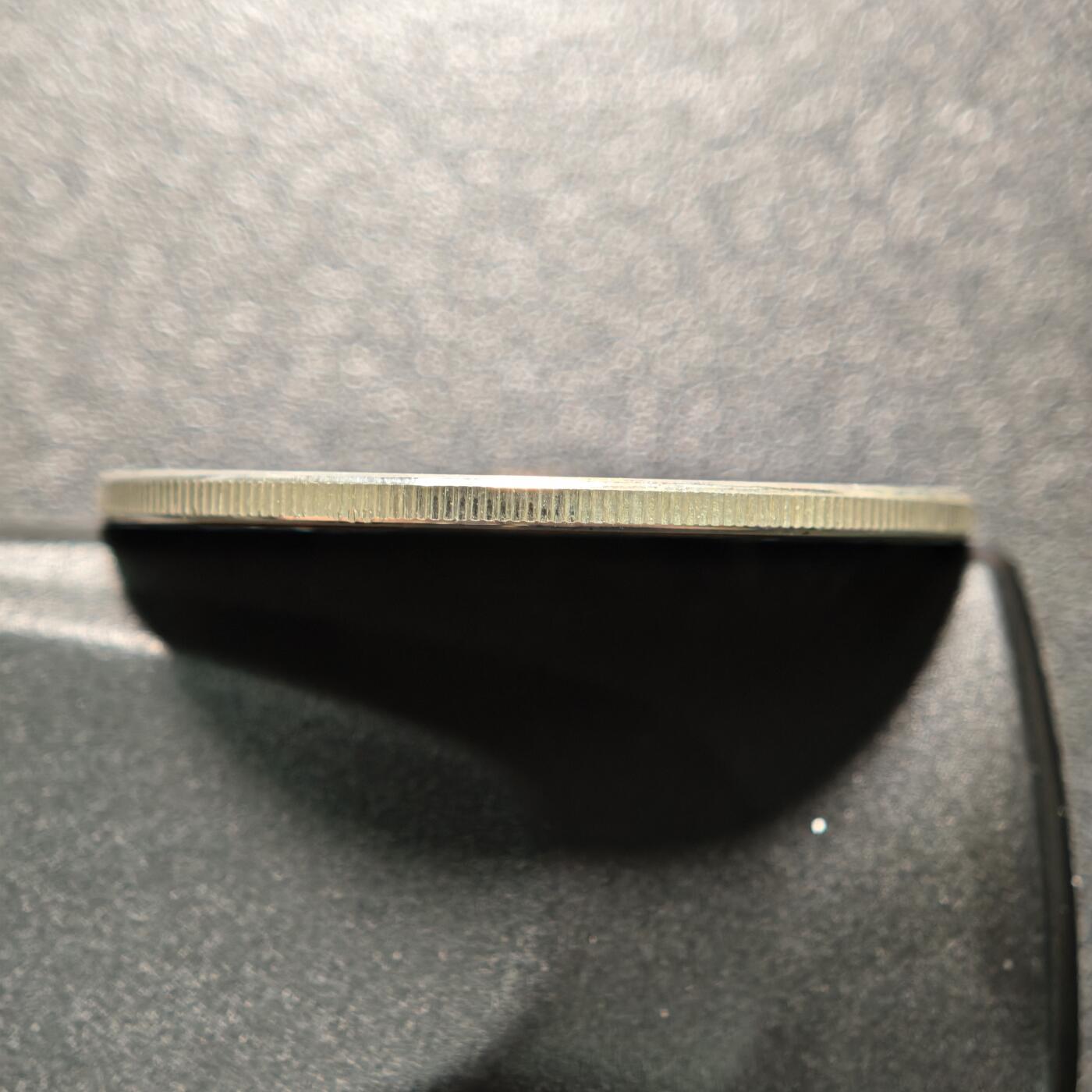 【德藏】世界币章拍卖第168期（拍品征集中~欢迎藏友联系） 1993年 贝宁达荷美非洲象600法郎银币 999银 直径约：36.6mm；重约：20g