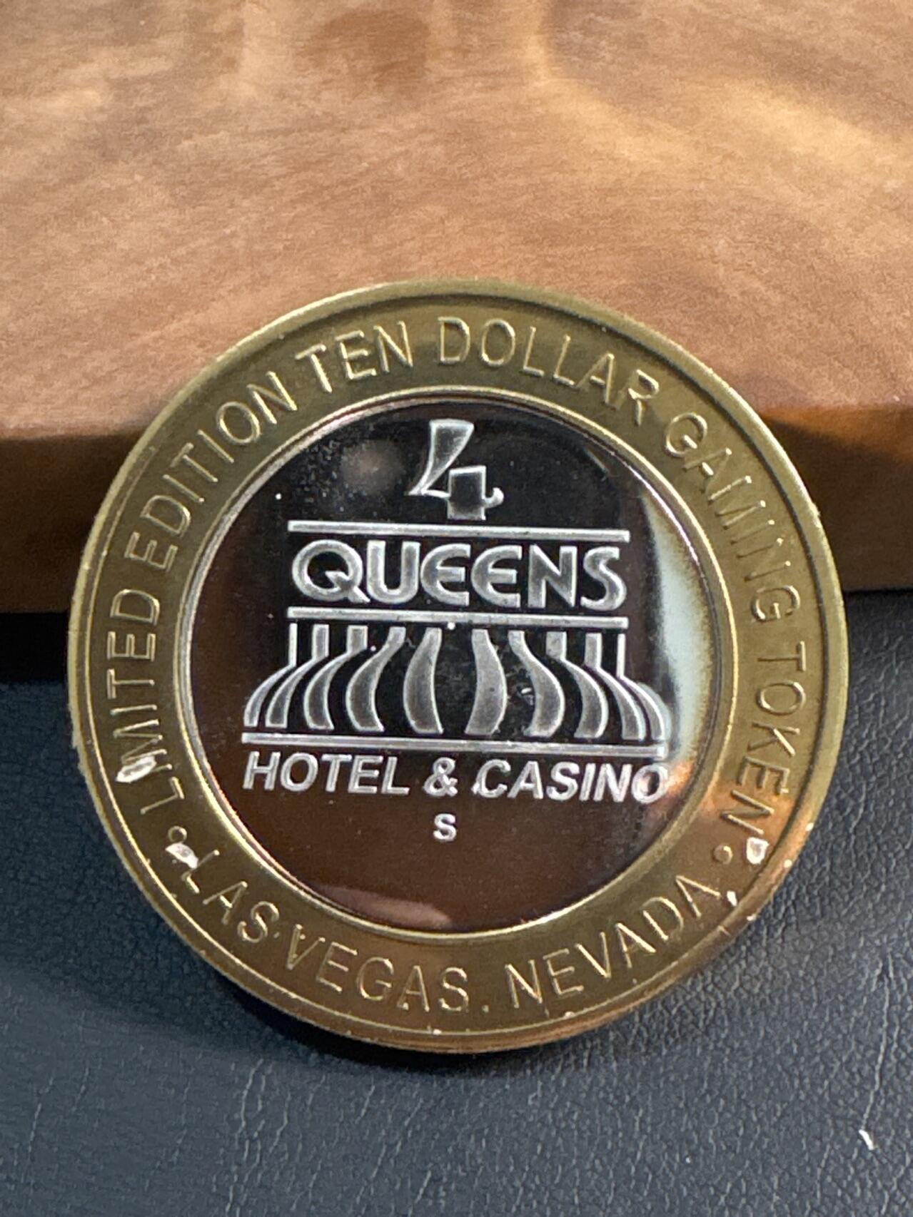 ❤️【币观天下】❤️ 第345期钱币拍卖场- 2026.3.20周五晚上6点半场 长期征集拍品  美国四皇后酒店筹码（春季神女）