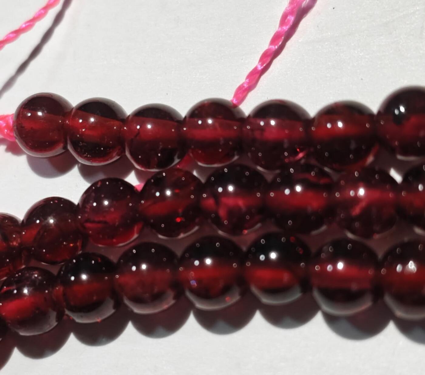 原矿石榴石手链