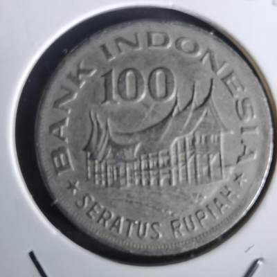 沼泽如烟--第1028场 - 印度尼西亚1978年100卢比