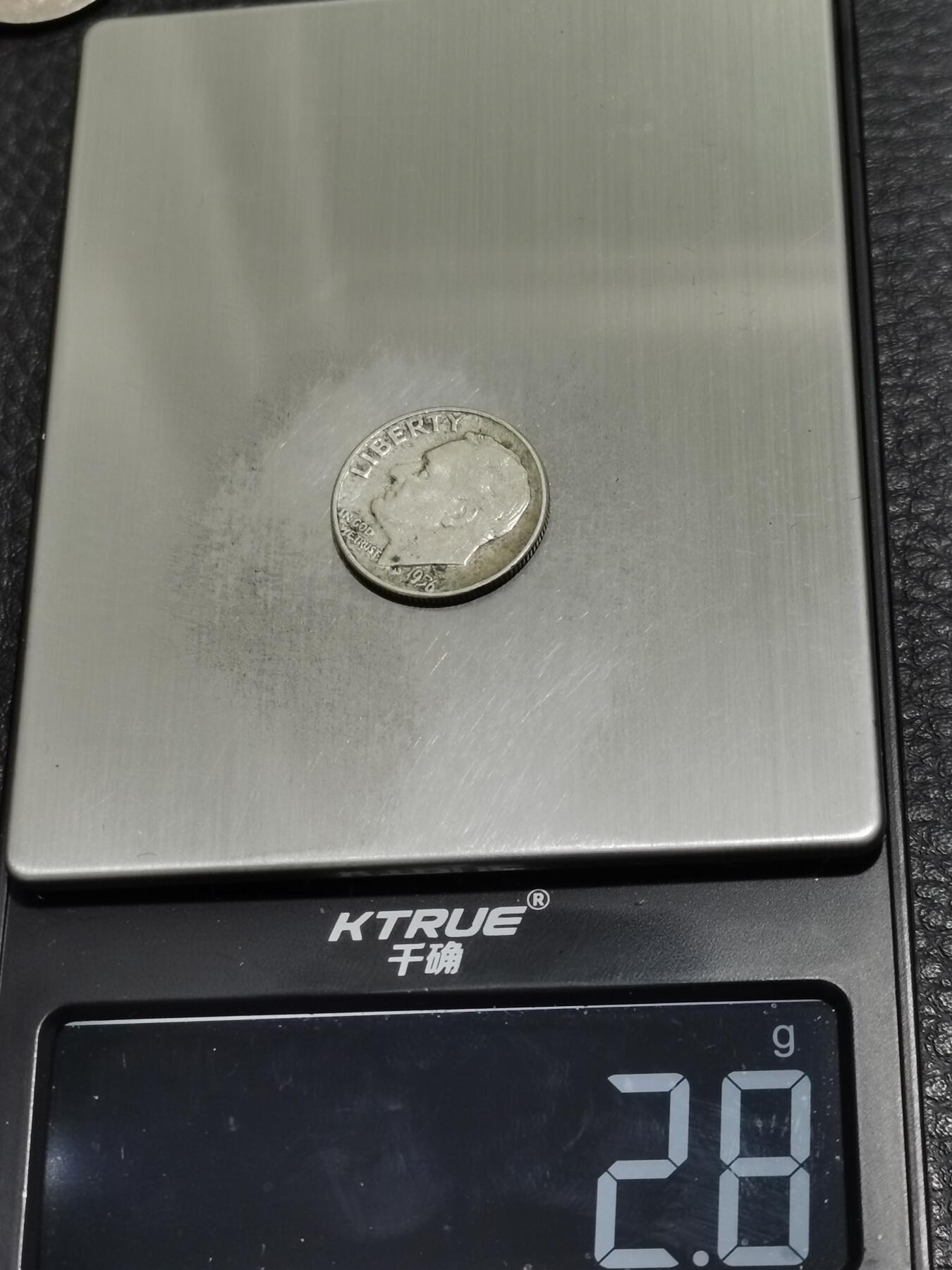 天下钱庄专场欢迎参拍 美国10美分银币