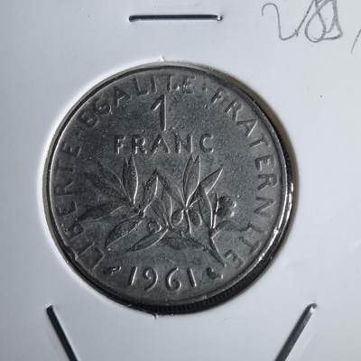 沼泽如烟--第1028场 - 法国1961年1法郎
