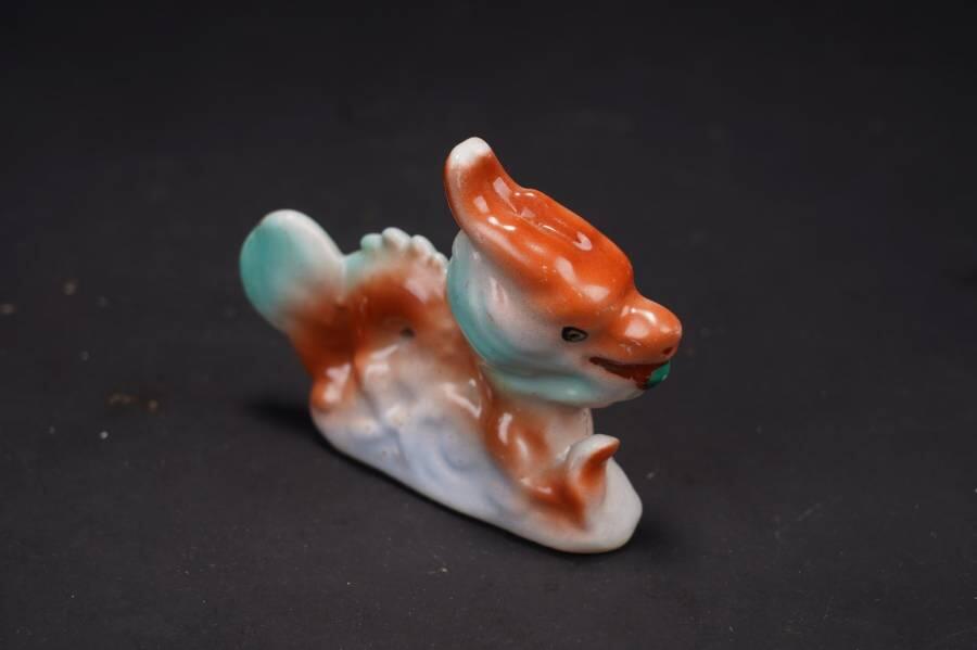 上海都达杂项专场六二【全场包邮】  粉彩龙摆件69-100