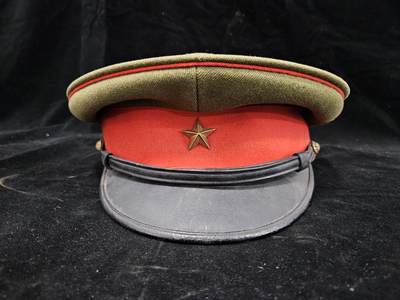 0元起拍勋章 第340期 咸鱼国勋章拍卖专场 3月22日（周日）下午6：00开始 - 原品将校大檐帽 55CM