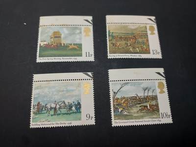 博彦收藏    3月25日 8点 外国邮票专场 - 英国邮票一套 有黄上品