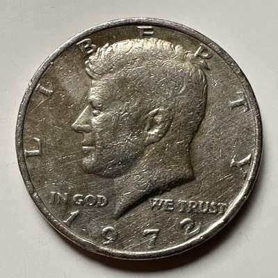 🌹外币初藏🌹🐯2026年第31场   每周二四六晚8️⃣点 接代拍 - 美国1972年五十分