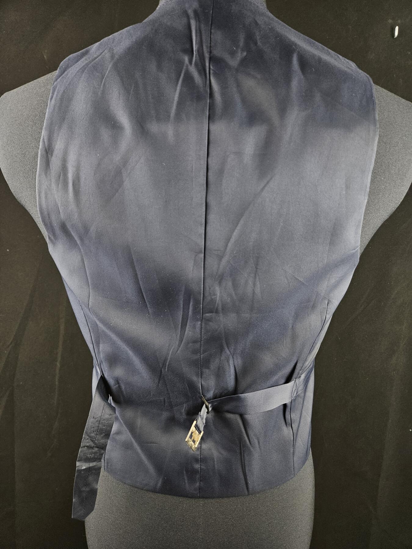 0元起拍勋章 第340期 咸鱼国勋章拍卖专场 3月22日（周日）下午6：00开始 古着蓝马甲 马裤呢面料 胸围88