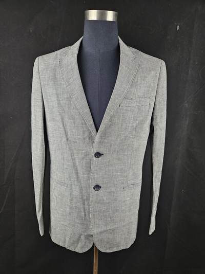 0元起拍勋章 第340期 咸鱼国勋章拍卖专场 3月22日（周日）下午6：00开始 - 古着千鸟格西服 胸围105 肩宽45 衣长75 袖长62