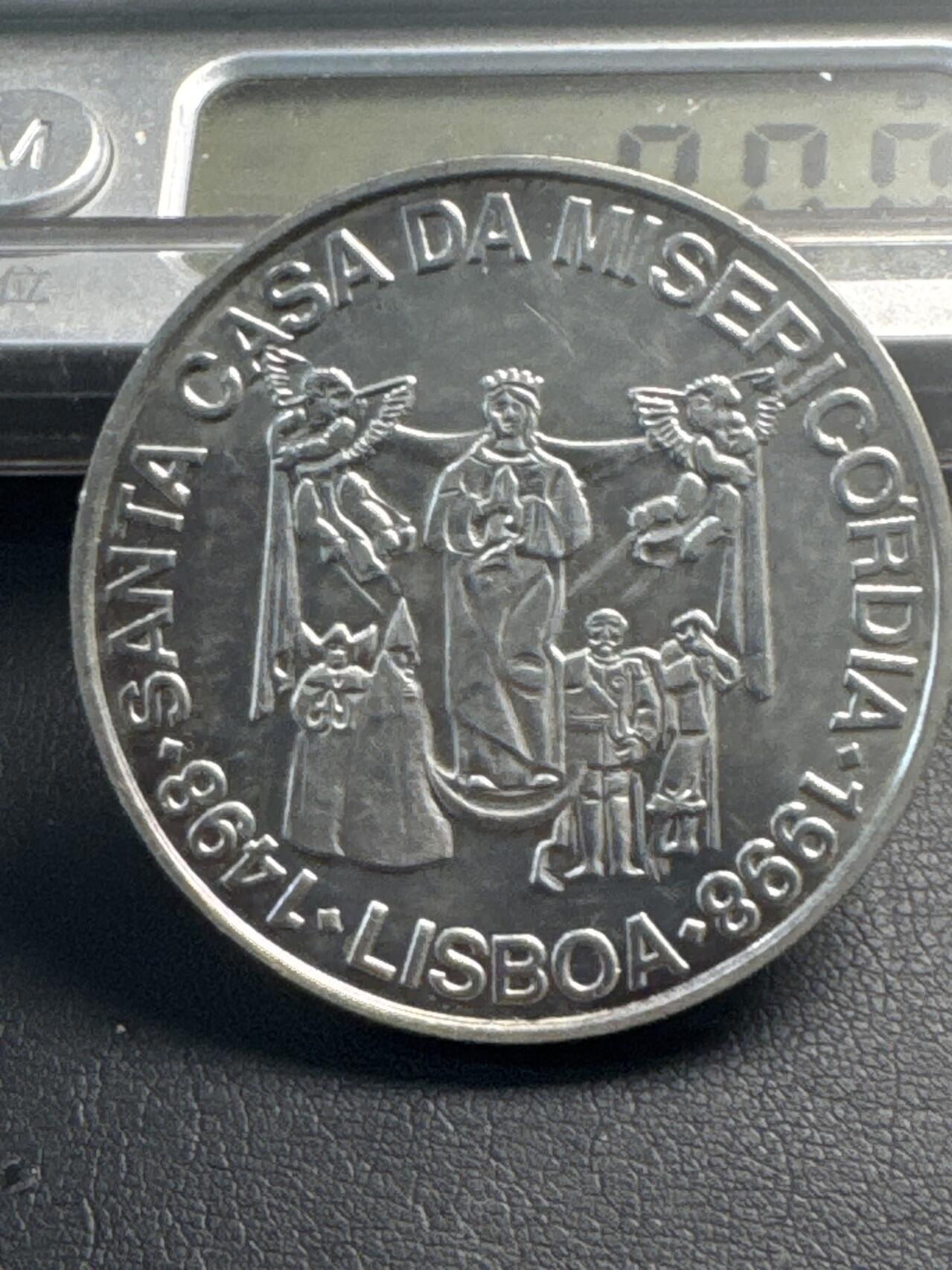 ❤️【币观天下】❤️ 第345期钱币拍卖场- 2026.3.20周五晚上6点半场 长期征集拍品  葡萄牙1998年银币27克500银