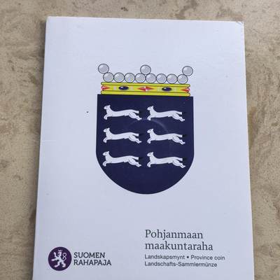 道一币馆币章第一百七十场 - 原包装 芬兰2011年波赫扬马区5欧元精制纪念币