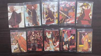 龙虎卡牌-七九场（满200元包邮，无佣金，每周六结拍，欢迎送拍） - 【原膜】普卡10张全 可可瑞听 楚汉争霸第一弹 一套