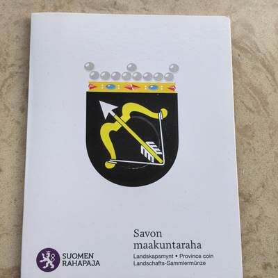 道一币馆币章第一百七十场 - 原包装 芬兰2011年萨沃尼亚5欧元精制纪念币