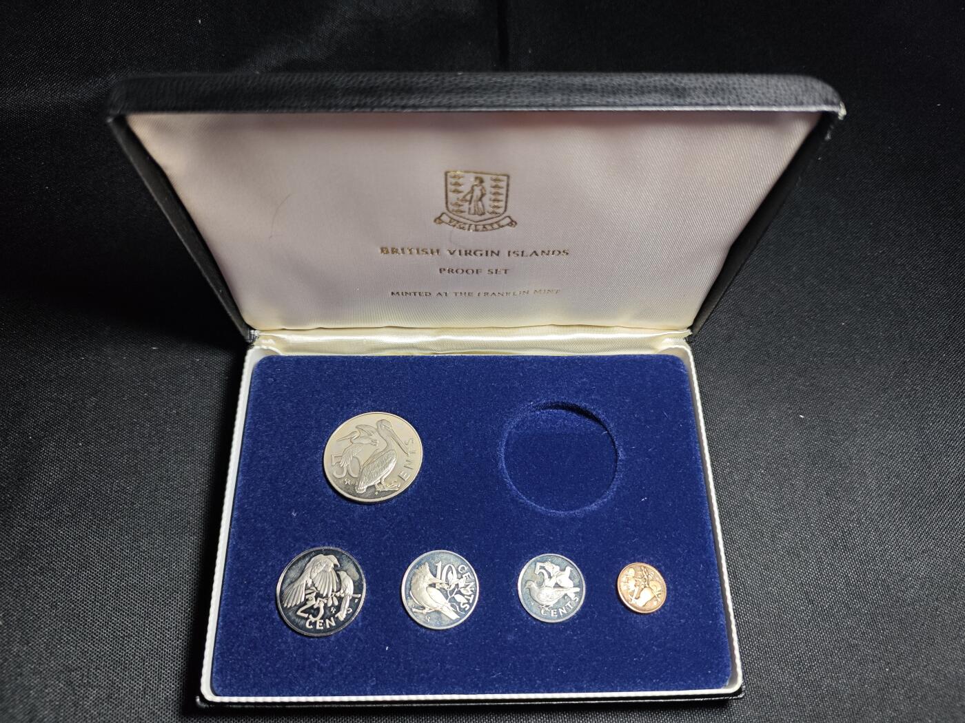 KK钱币收藏小铺   套币专场 2月预留时间 周末发货  维尔京群岛大小面值精制套币