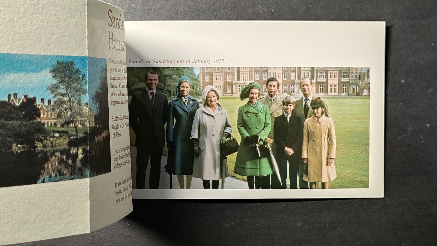 ↓君缘收藏764期☞钱币邮品↓无佣金、可寄存、满30元包邮  英属直布罗陀邮票，1978年伊丽莎白二世女王加冕25周年:王室城堡邮票小本票