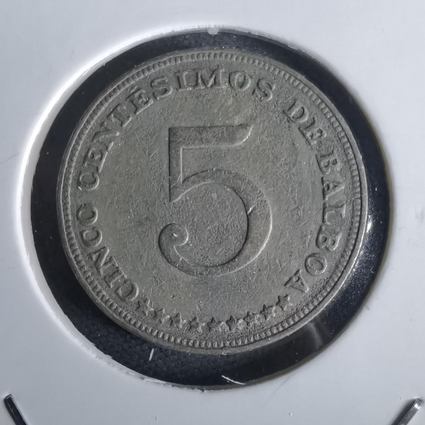 沼泽如烟--第1028场 巴拿马1966年五分