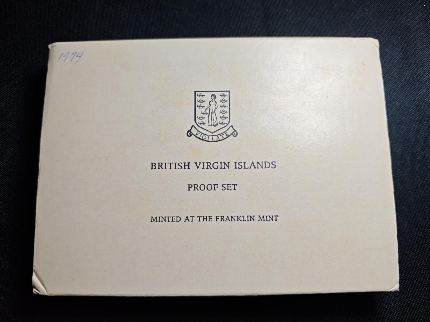 KK钱币收藏小铺   套币专场 2月预留时间 周末发货  维尔京群岛大小面值精制套币