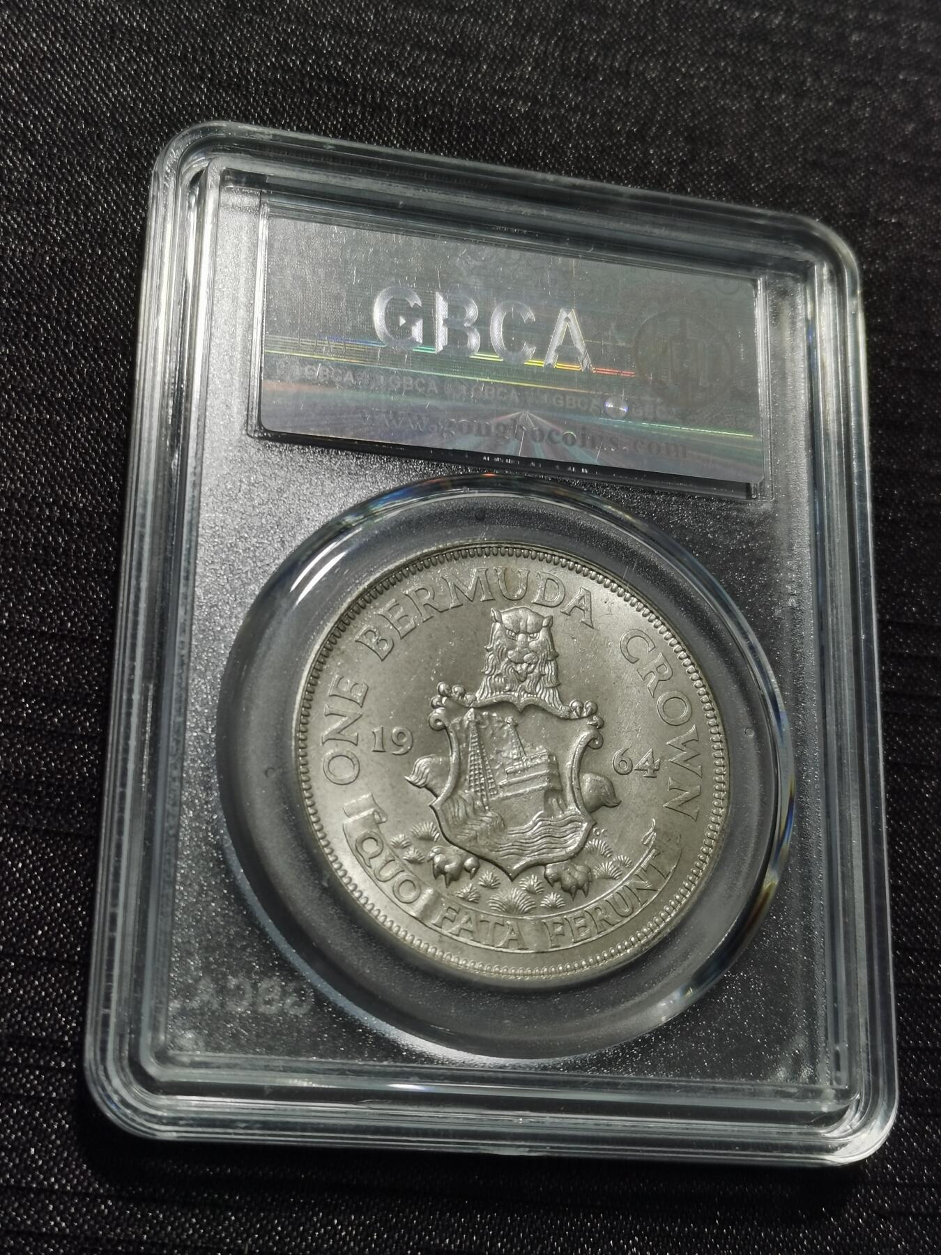 天下钱庄专场欢迎参拍 英属百慕大群岛女王银币