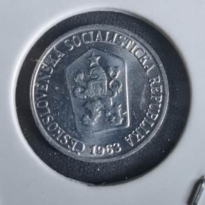 沼泽如烟--第1028场 - 捷克斯洛伐克1963年1赫勒