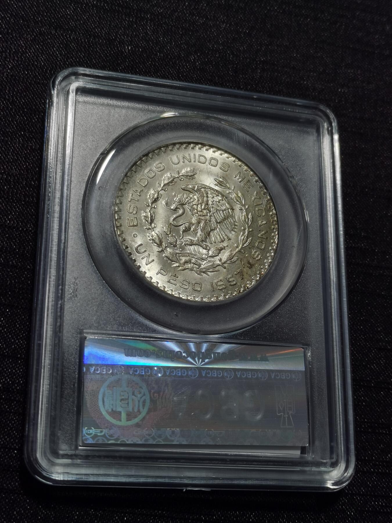 天下钱庄专场欢迎参拍 墨西哥一比索银币