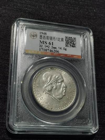 天下钱庄专场欢迎参拍 - 墨西哥一比索银币