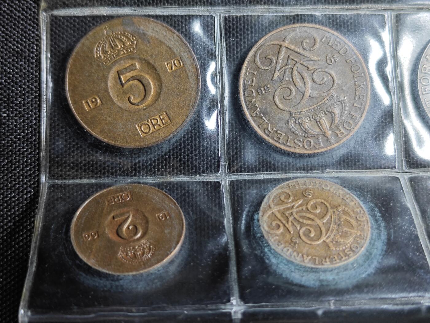 KK钱币收藏小铺   套币专场 2月预留时间 周末发货  瑞典大小面值小套 共8枚