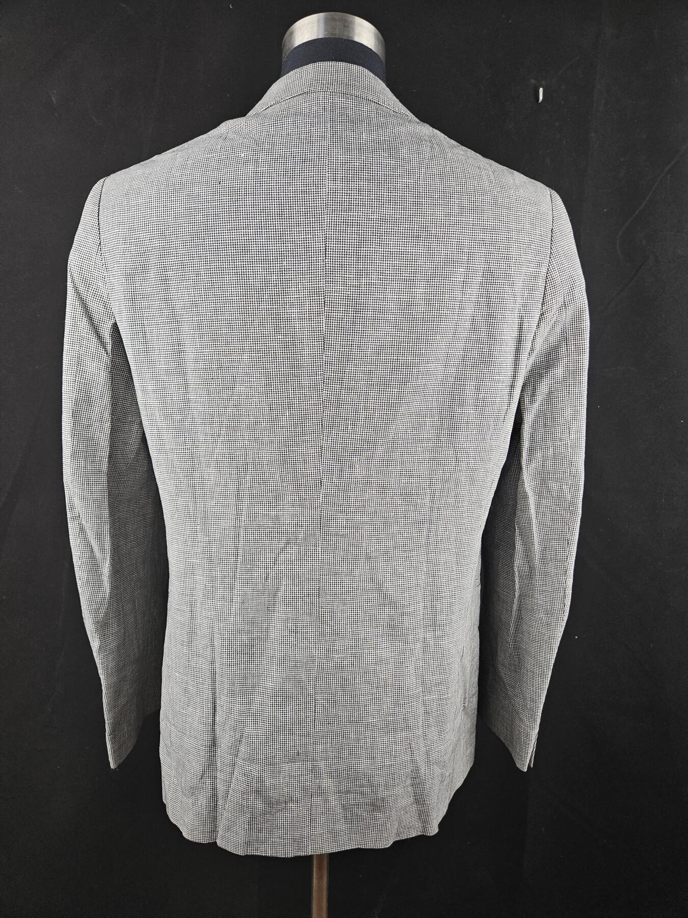 0元起拍勋章 第340期 咸鱼国勋章拍卖专场 3月22日（周日）下午6：00开始 古着千鸟格西服 胸围105 肩宽45 衣长75 袖长62